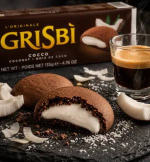 Grisbi sušienky s kokosovým krémom 135g
