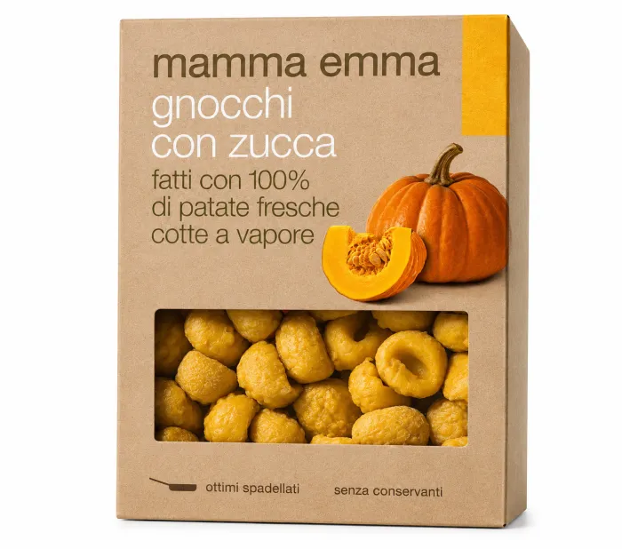 Mamma Emma tekvicové gnocchi 400g