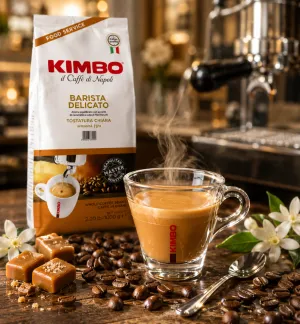 Kimbo Barista Delicato zrnková káva 1kg