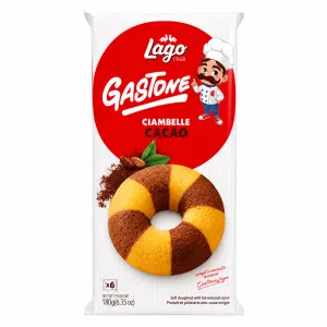 Gastone Lago Ciambelle Cacao piškótové koláčiky s kakaom 180g