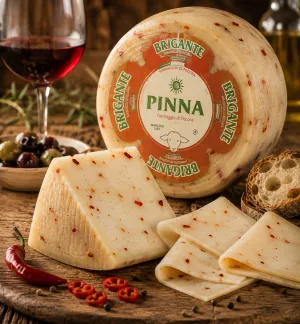 Pinna Pecorino Brigante ovčí syr s čili papričkami 1,5kg
