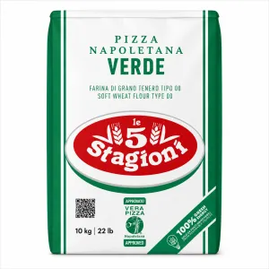 5 Stagioni talianska múka Pizza Napoletana Verde 10kg