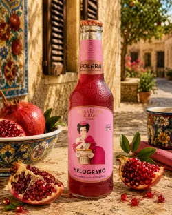Bibite Polara sicíliska limonáda z granátového jablka 275ml thumbnail-2