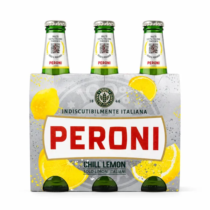 Peroni alkoholické pivo Chill Lemon 3x330ml