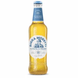 Birra Moretti alkoholické pivo Filtrata a Freddo 3x330ml