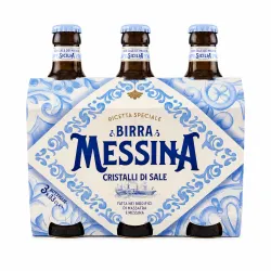 Birra Messina alkoholicé pivo Cristall di Sale 3x330ml thumbnail-1