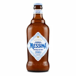 Birra Messina alkoholicé pivo Cristall di Sale 3x330ml