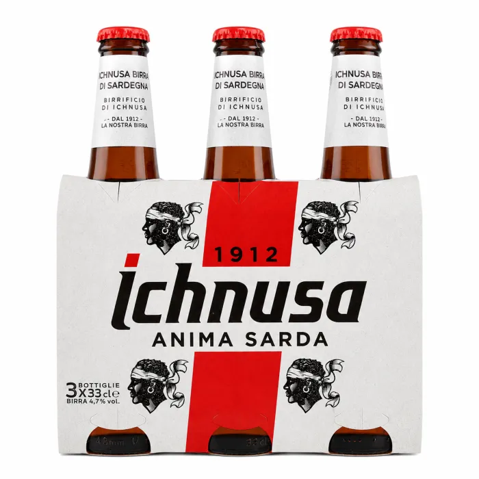 Ichnusa alkoholické pivo Anima Sardi  3x330ml