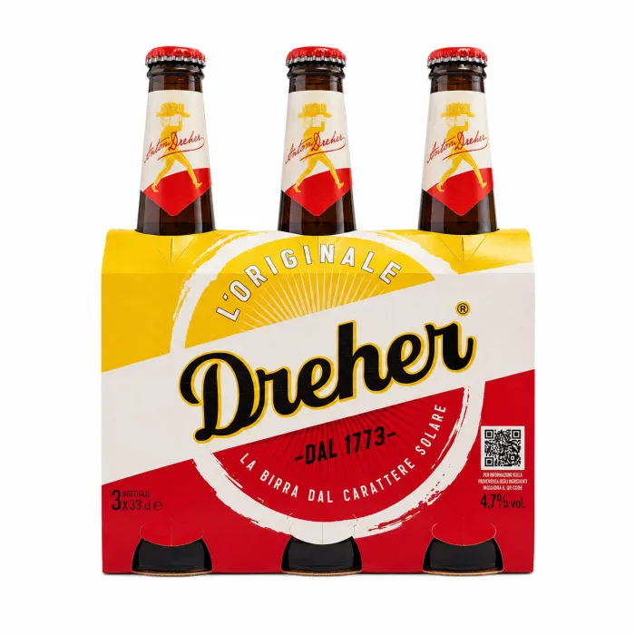 Dreher alkoholické pivo 1773 Ricetta Originale  3x330ml