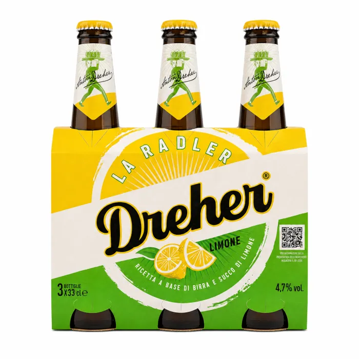 Dreher alkoholické pivo La Radler Limone 3x330ml