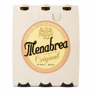 Menabrea alkoholické pivo Original 3x330ml