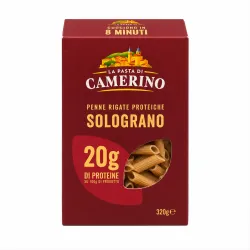 La Pasta di Camerino proteínové cestoviny Penne Rigate SOLOGRANO 320g thumbnail-1
