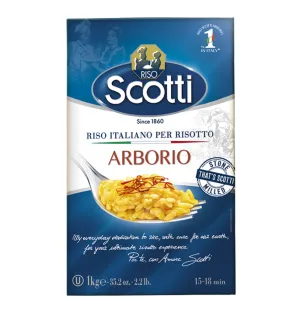 POŠKODENÝ OBAL Riso Scotti Arborio ryža 1kg