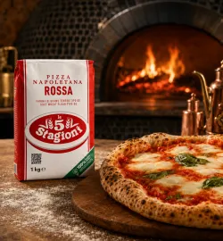 5 Stagioni talianska múka Pizza Napoletena Rossa 1kg thumbnail-2