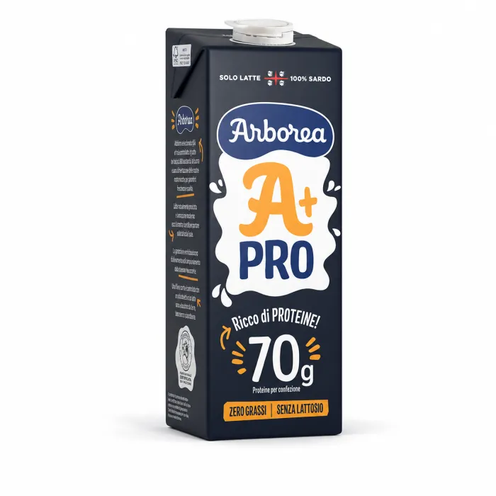 Arborea A+Pro proteínové UHT mlieko zo Sardínie 1l