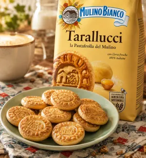 Mulino Bianco Tarallucci sušienky z čerstvých vajec 350g