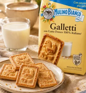 Mulino Bianco Galletti mliečne sušienky 800g