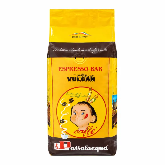 Passalacuqa Black Vulcan Espresso bar zrnková káva 500g