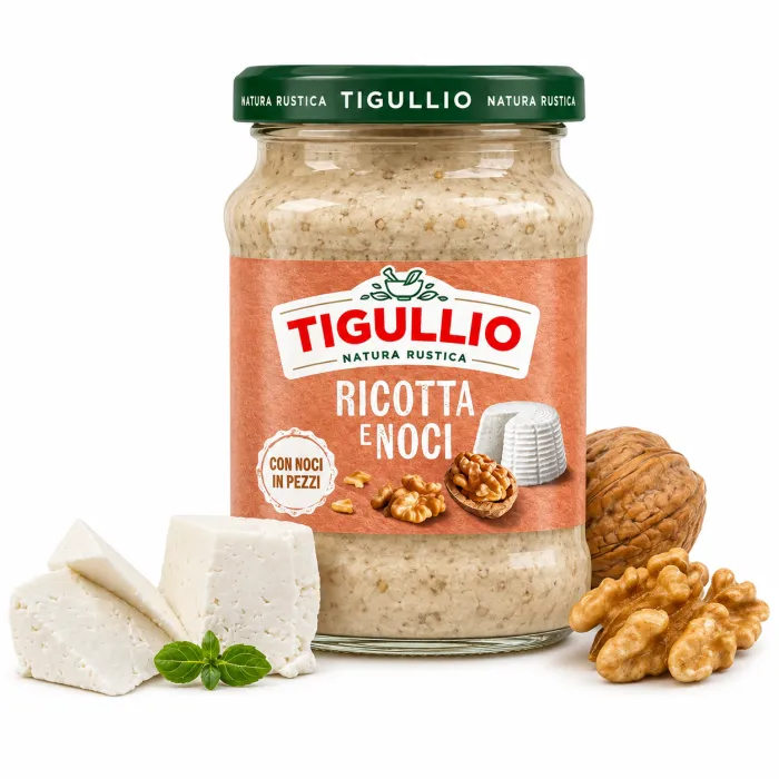 Tigullio pesto ricotta a vlašské orechy 185g