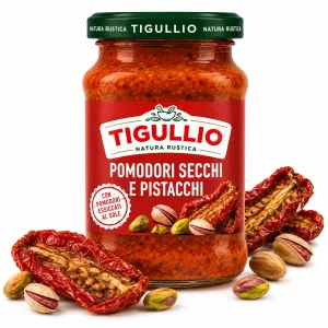 Tigullio omáčka zo sušených paradajok a pistácií 185g