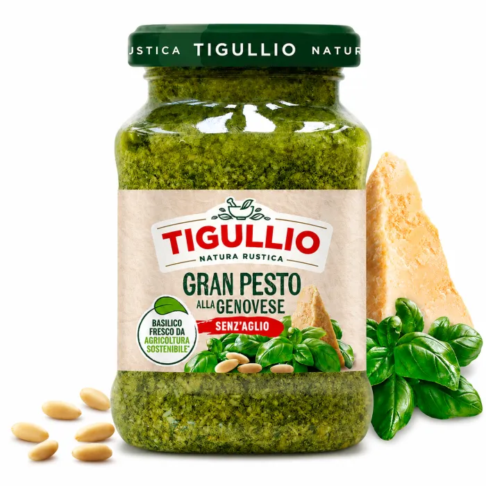 Tigullio pesto genovese bez cesnaku 190g