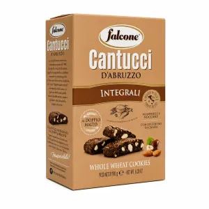 Falcone celozrné Cantucci s mandľami a lieskovcami 180g