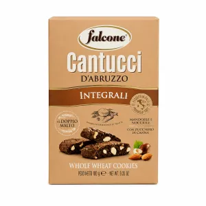 Falcone celozrné Cantucci s mandľami a lieskovcami 180g
