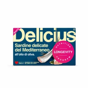 Delicius sardinky v olivovom oleji 90g