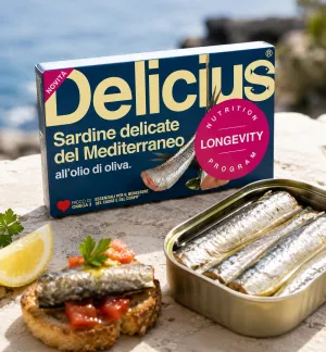 Delicius sardinky v olivovom oleji 90g