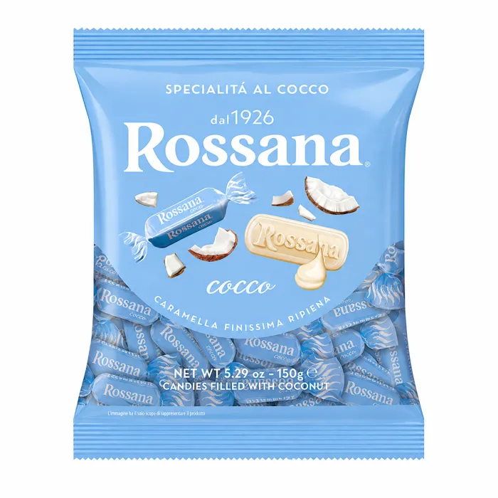 Rossana karamelové cukríky s kokosovým krémom 150g