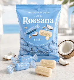 Rossana karamelové cukríky s kokosovým krémom 150g thumbnail-2