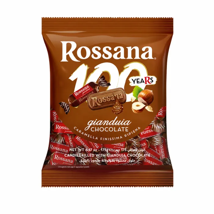 Rossana karamelové cukríky s lieskovcovým krémom 175g