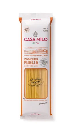 POŠKODENÝ OBAL Casa Milo Bucatini 500g thumbnail-1