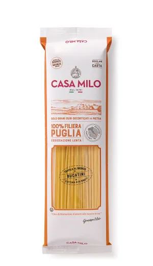 POŠKODENÝ OBAL Casa Milo Bucatini 500g