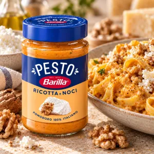 Barilla pesto s ricottou a vlašskými orechmi 190g