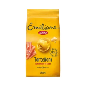 ZACHRÁŇ MA Barilla Emiliane Tortelloni s prosciuttom a syrom Parmigiano Reggiano DOP 250g