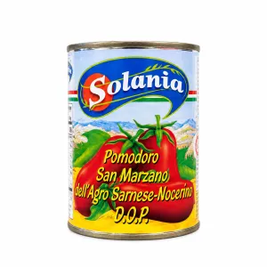 Solania celé lúpané paradajky San Marzano DOP 400g