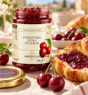 Agrisicilia džem z čerešní 340g