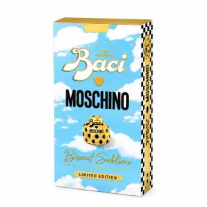 Perugina Baci MOSCHINO mliečne pralinky s kúskami sušienok 150g