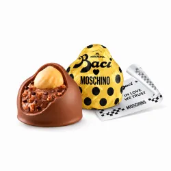 Perugina Baci MOSCHINO mliečne pralinky s kúskami sušienok 150g thumbnail-2