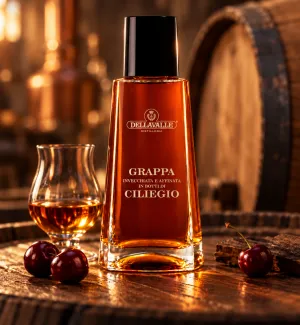 Dellavalle Grappa Invecchiata e Affinata in Botti di Ciliegio 0,7l