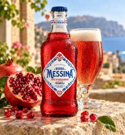 Birra Messina alkoholické pivo Melograno 330ml thumbnail-2