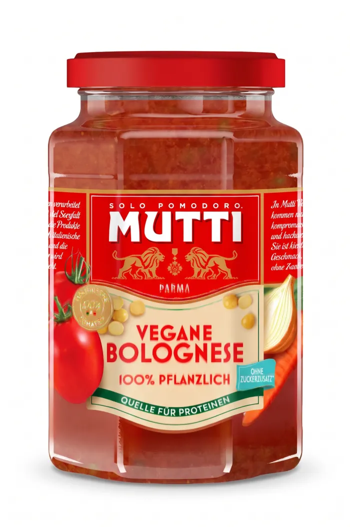 Mutti paradajková omáčka Vegan Bolognese 280g