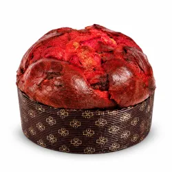 Zaghis Panettone Red Velvet s kúskami mliečnej čokolády a mliečnym krémom 600g thumbnail-3