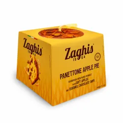Zaghis Panettone Apple Pie s karamelovou čokoládou 600g thumbnail-3
