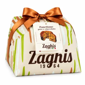Zaghis Panettone s Hruškou a Čokoládou 750g