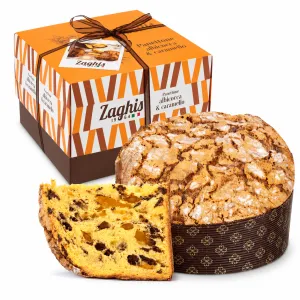 Zaghis Panettone s marhuľami a slaným karamelom 750g