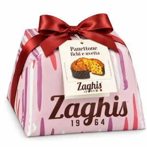 Zaghis Panettone Figy a Hrozienka 750g