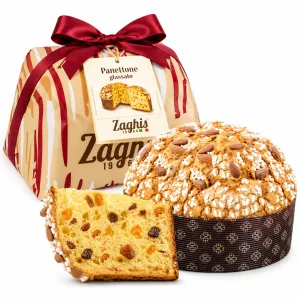 Zaghis Panettone s cukrovou polevou a kandizovaným ovocím 750g