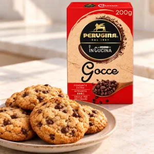 Perugina Gocce kúsky tmavej čokolády 200g